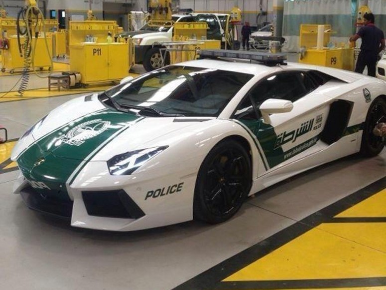 Дубай будет патрулироваться на Lamborghini Aventador [фото]