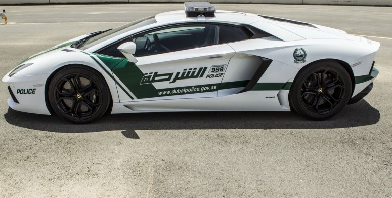 Дубай будет патрулироваться на Lamborghini Aventador [фото]