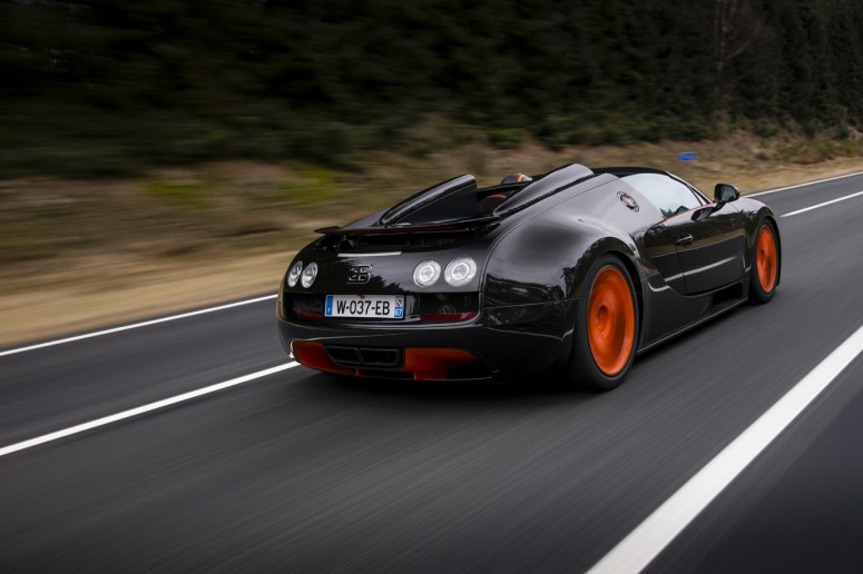 Bugatti Veyron WRC вновь самый быстрый родстер - 408,84 км/ч [фото]