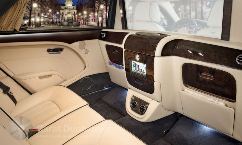 Бронированный, шестиметровый Bentley Mulsanne Carat Duchatelet [фото]