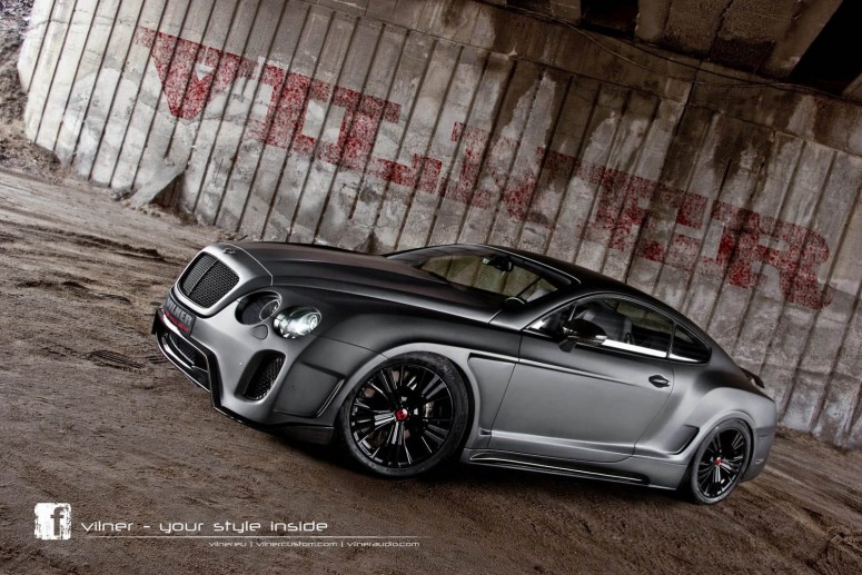 Тюнинг Bentley Continental GT: Vilner расширяет спектр работ [видео]
