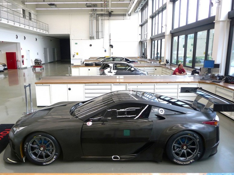 Гоночный Lexus LFA GTE, который никогда не демонстрировался [фото]