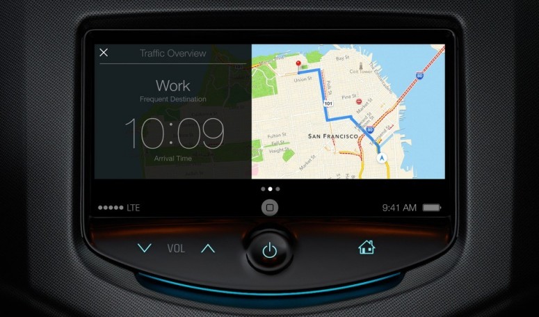 Apple патентует автомобильную мультимедийную систему