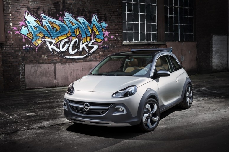 Для обновления модельного ряда Opel Adam станет кабриолетом [фото]
