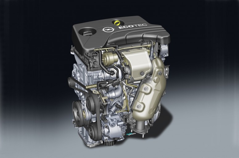 GM приготовил новый трехцилиндровый двигатель для 2014 Opel Adam