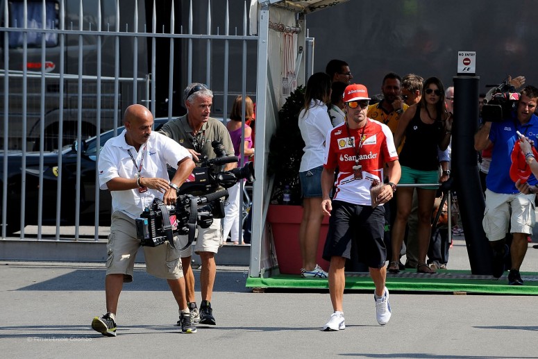 За кадром Гран При Италии 2013 (фоторепортаж)