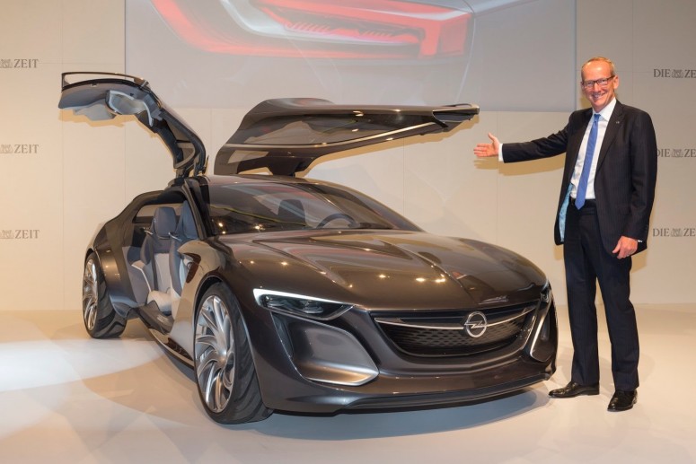 Opel Monza прокладывает путь новому стилю будущих моделей [видео]