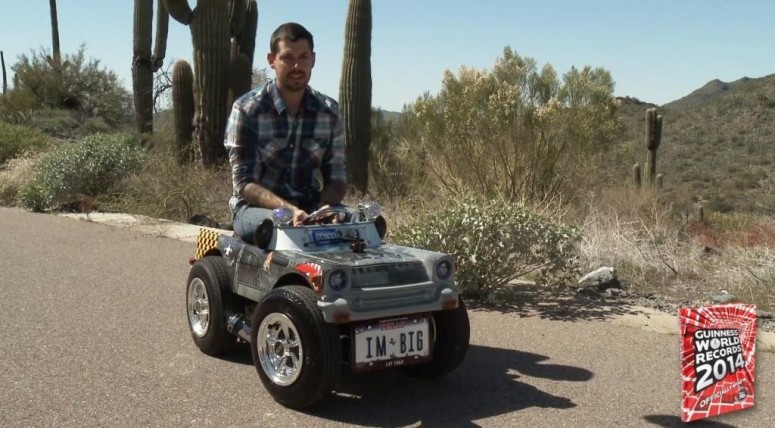 Самый маленький в мире автомобиль [видео]