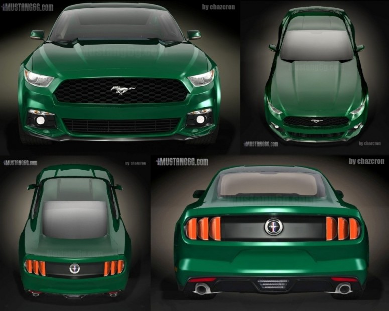 Как будет выглядеть Ford Mustang 2015? [фото]