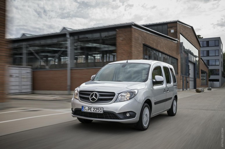 Mercedes представил минивэн 2014 Citan Crewbus