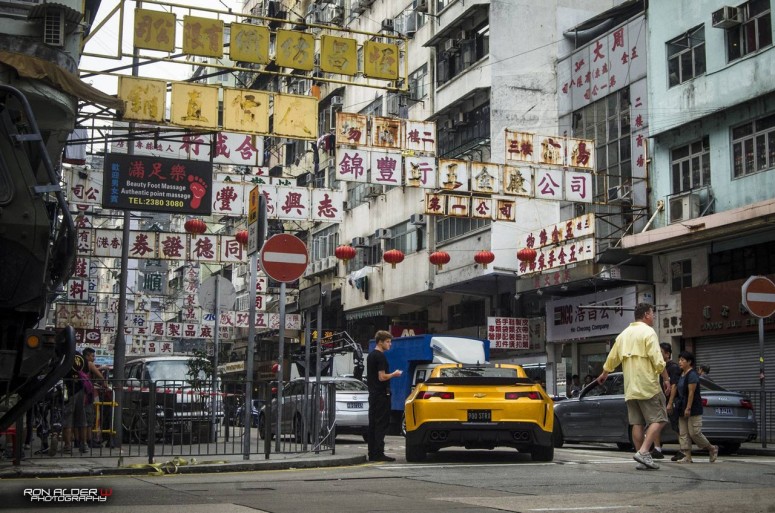 Трансформеры 4: съемки в Гонконге [фото]