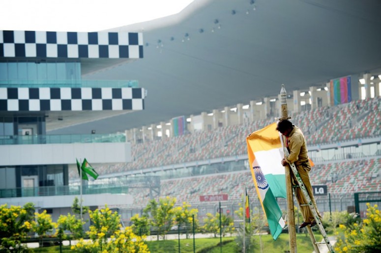 За кадром Гран При Индии 2013 (фоторепортаж)