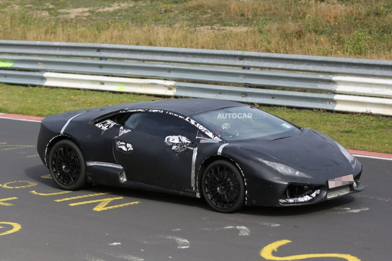 Huracan: замену Lamborghini Gallardo поймали фотошпионы на Нюрбургринге