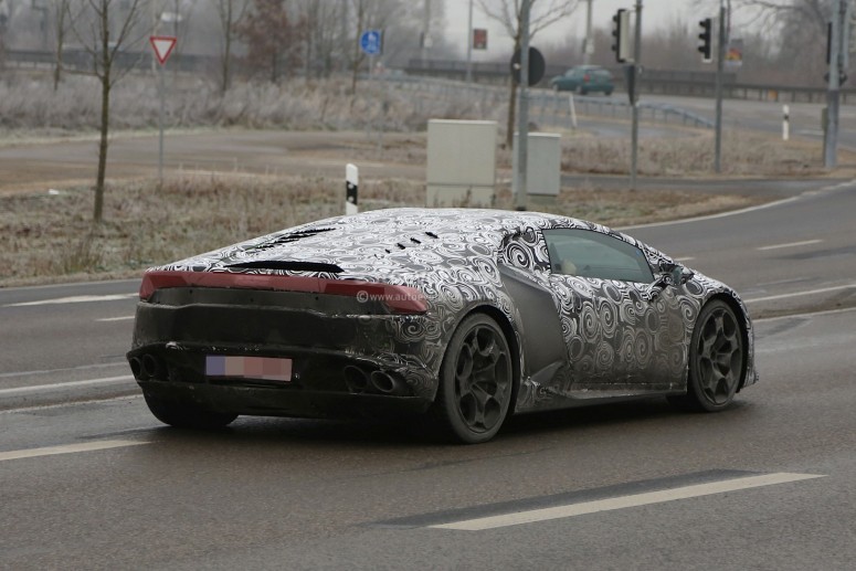 Lamborghini Huracan: тесты в Германии [фото]