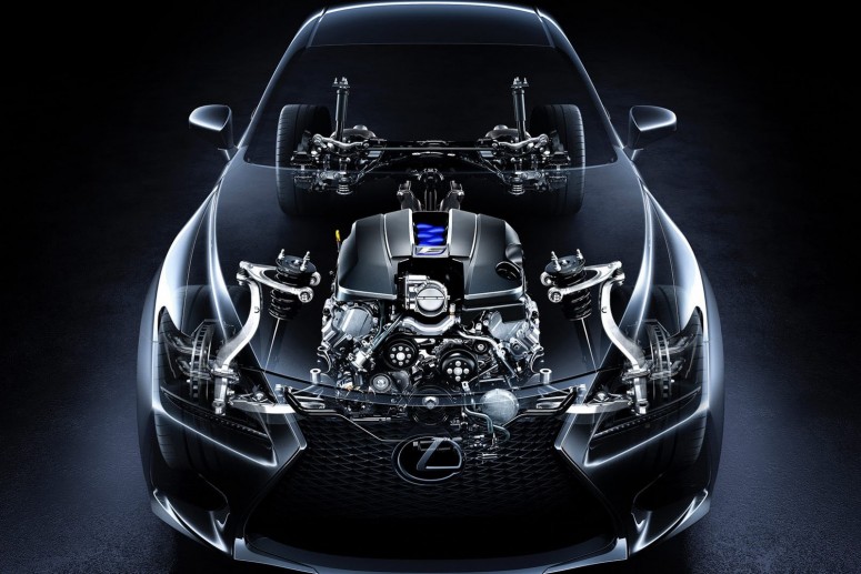 Lexus RC F оснастили 450-сильным V8, совмещающим цикл Аткинсона