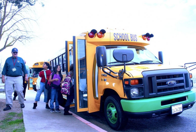 Первый электрический школьный автобус появился в Калифорнии