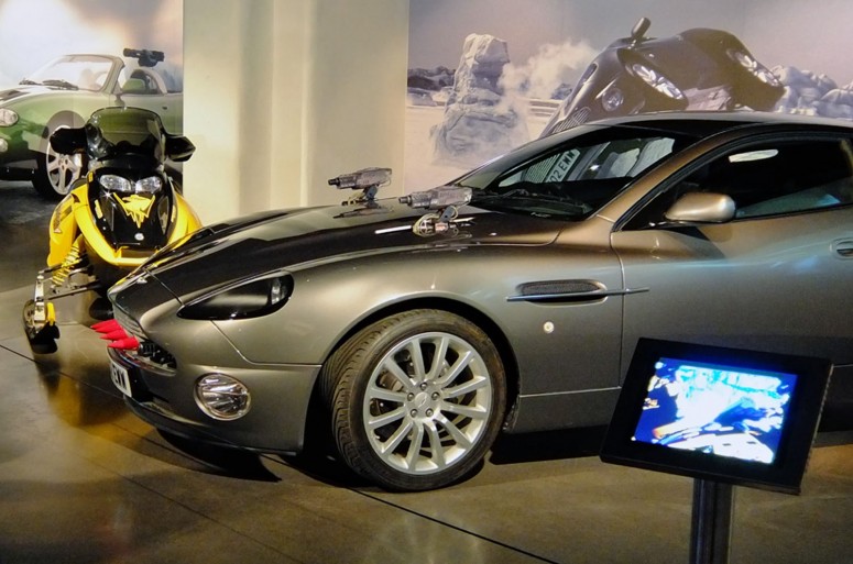 Автомобили Бонда выставили в Лондонском Музее кино