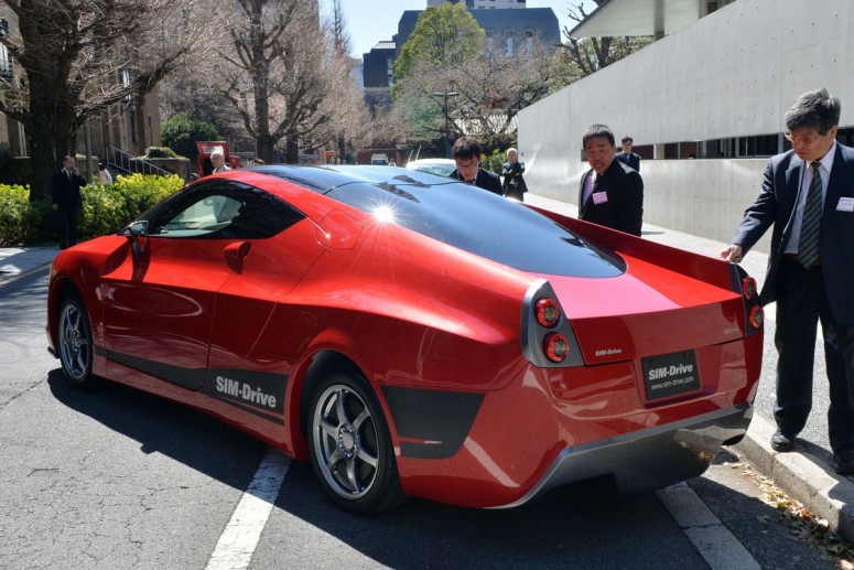 Японцы не сдаются от идеи электромобилей с мотор-колёсами