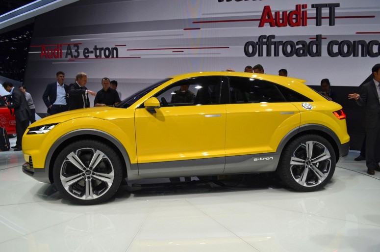 Audi раскрыло внедорожный концепт TT Offroad