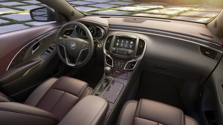 Buick показал роскошный интерьер 2014 LaCrosse