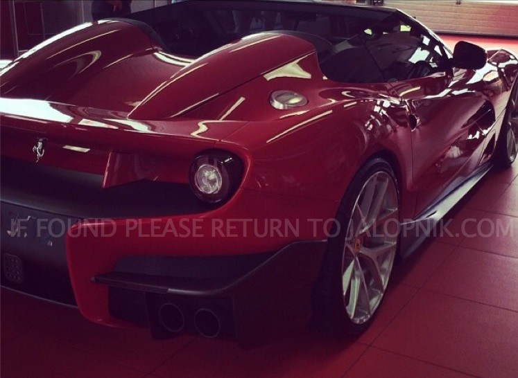 Просочилась информация про уникальный Ferrari стоимостью ,2 млн