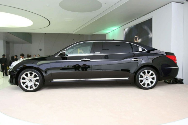 Hyundai Equus Limousine не собираются продавать в Европе и США