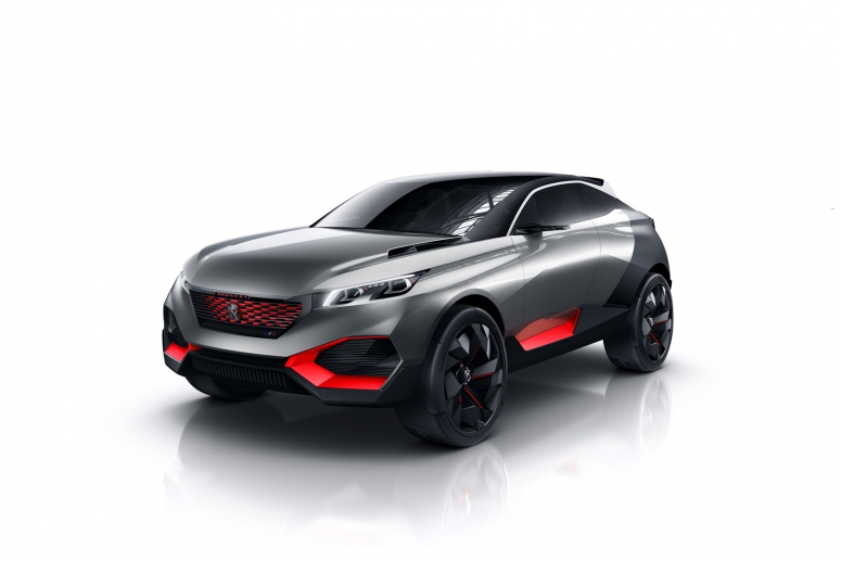 Peugeot раскрыло 498-сильный концепт внедорожника Quartz