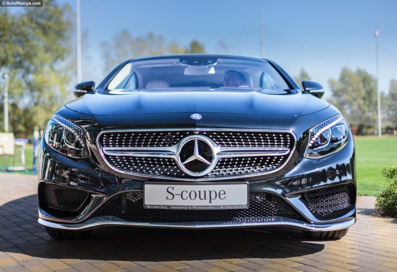В Киеве прошла презентация Mercedes S-Class Coupe 2015 [фото]
