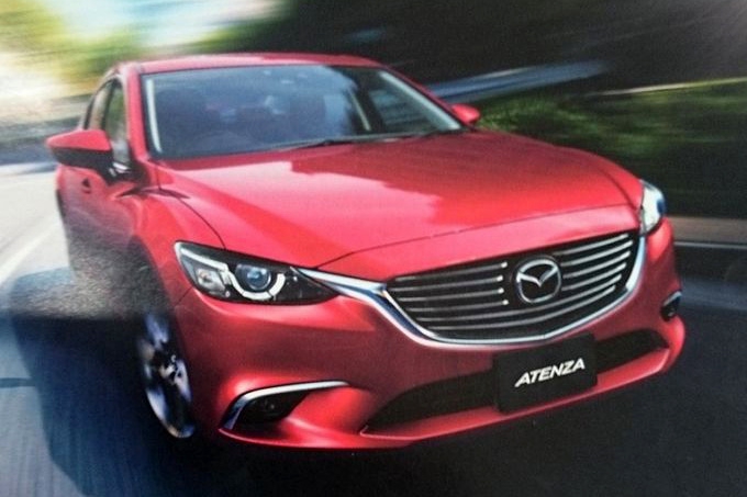 Внешность Mazda6 2015 перестала быть секретом [фото]