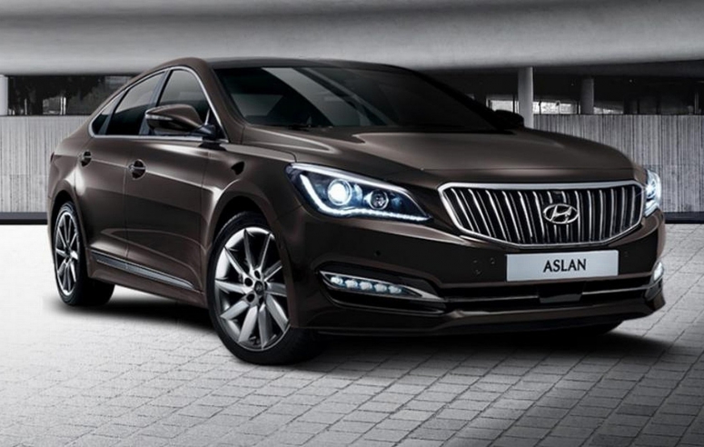 Hyundai запустил в Корее роскошный седан Aslan