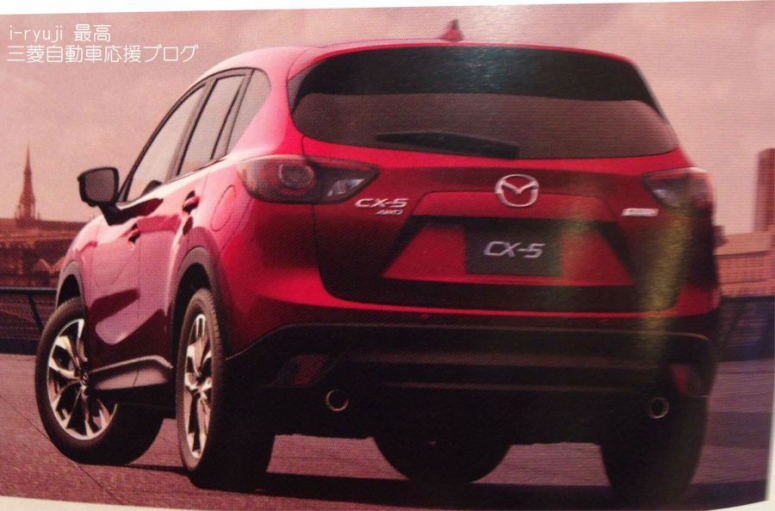 Mazda CX-5 2015: сканы брошюры попали в Сеть [фото]