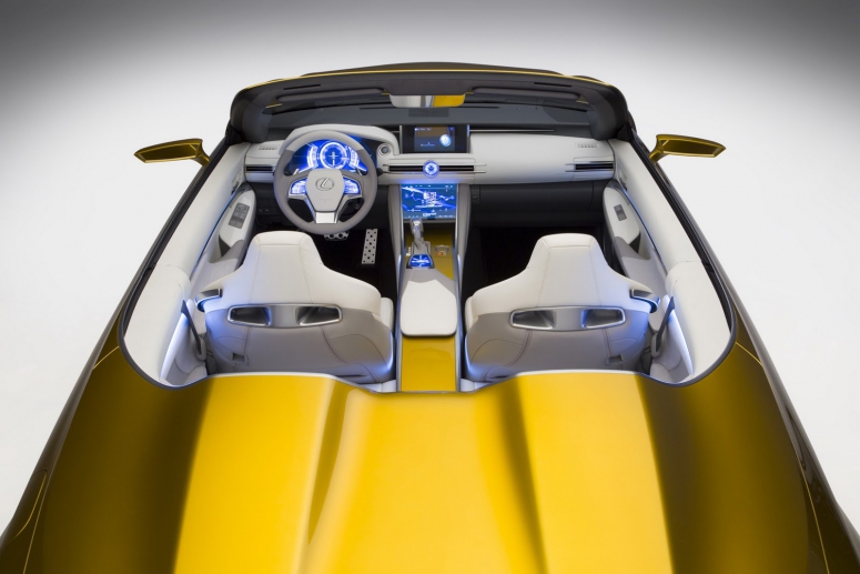 Lexus представил радикальный концепт кабриолета LF-C2