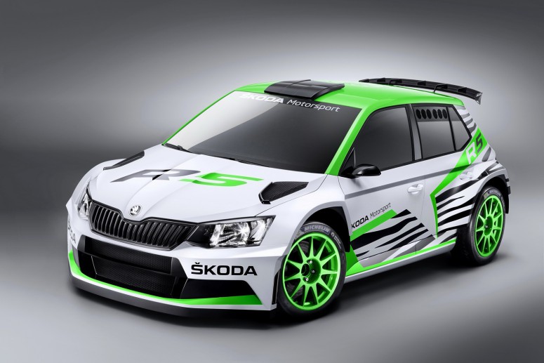 Skoda готовит к дебюту гоночную версию Fabia R5