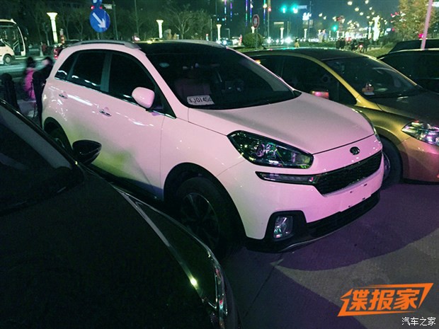 Новый кроссовер Kia KX3 засекли в Китае [фото]