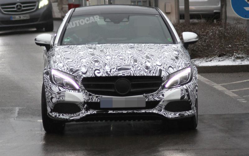 2015 Mercedes C-Class Coupe станет более спортивным [шпионские фото]