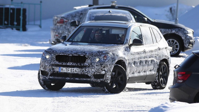 Новое поколение BMW X3 отправили на тесты [фото]